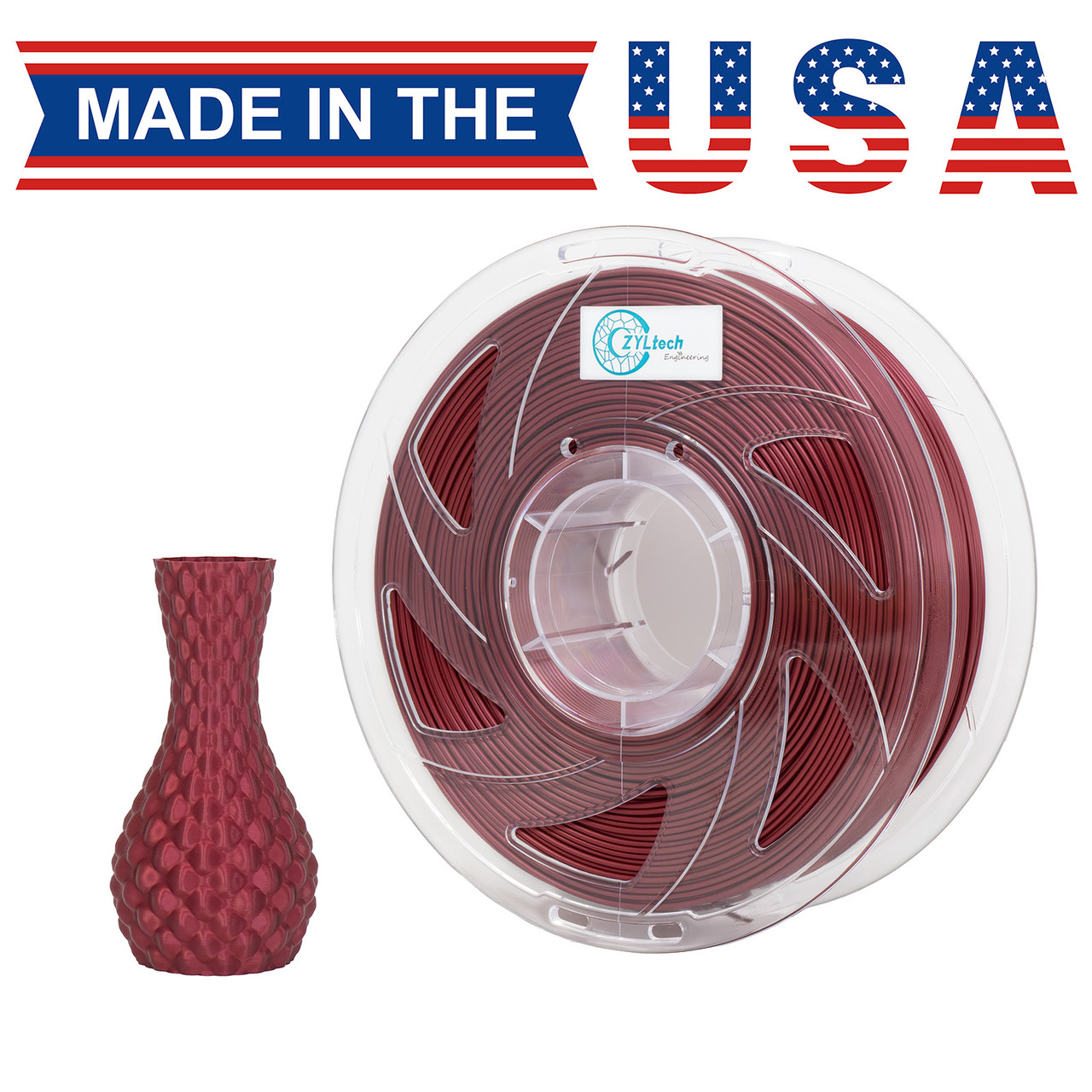 Red PLA Metallic