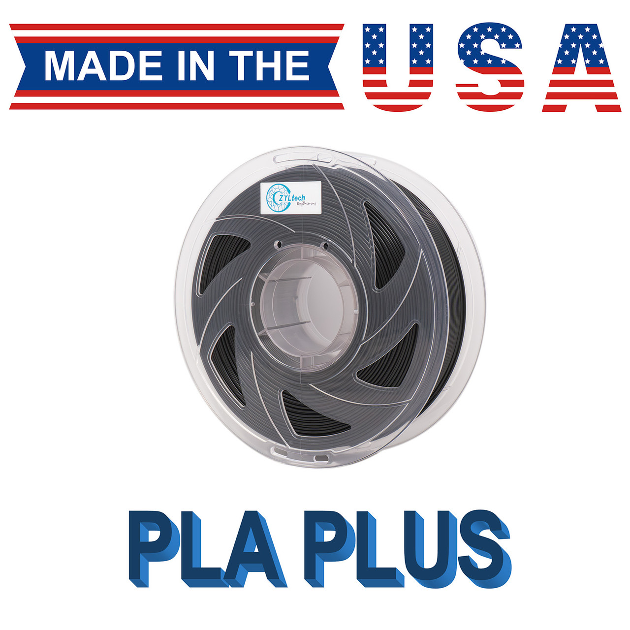 Glossy Black PLA+