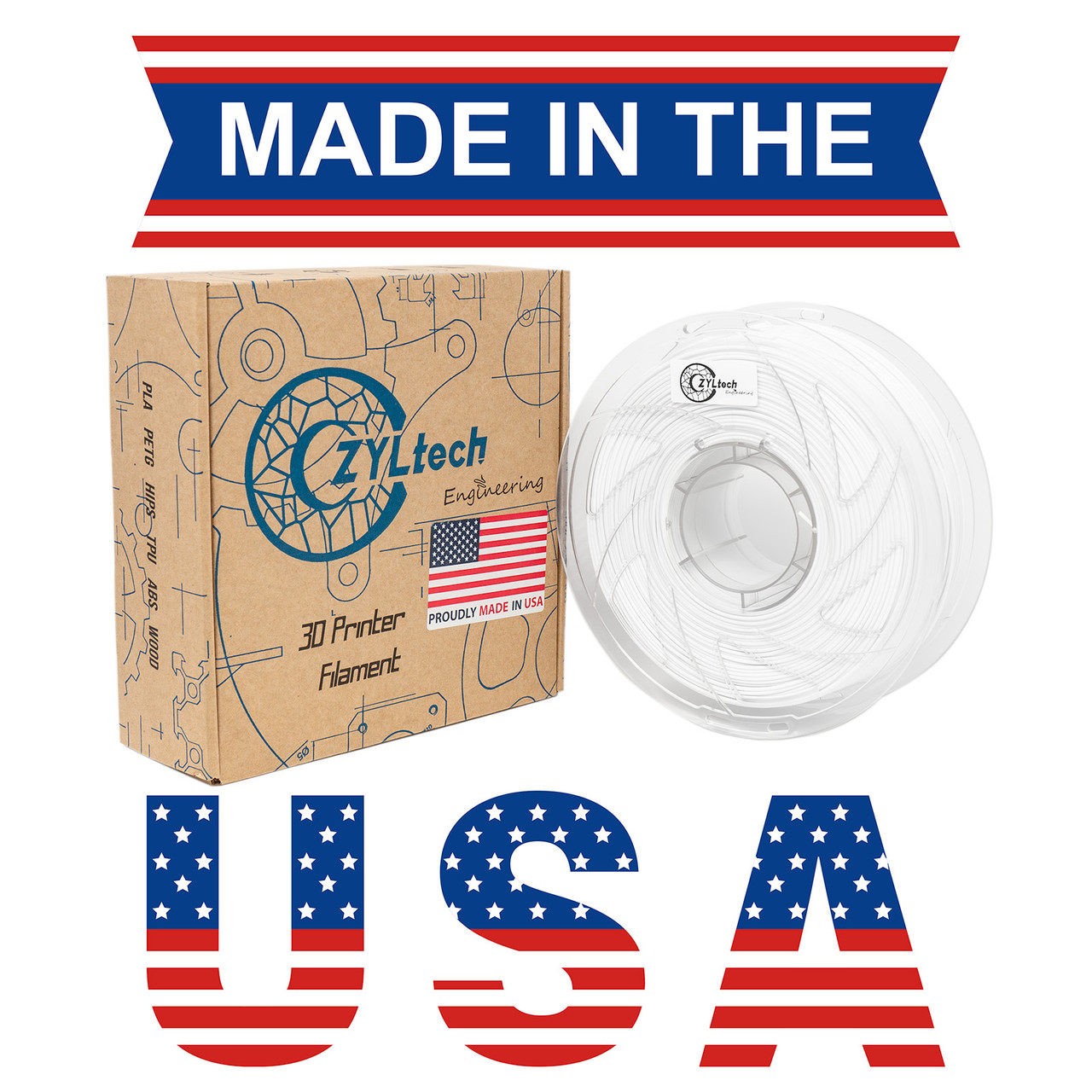 Ceramic White PLA