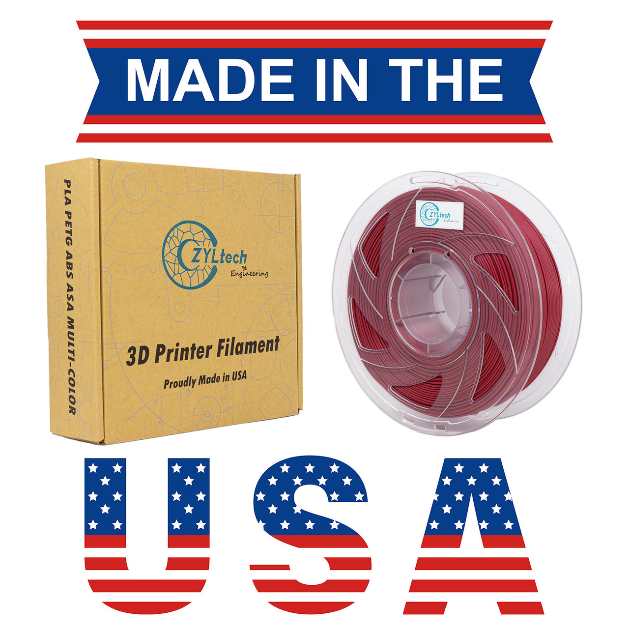 Dark Red PLA