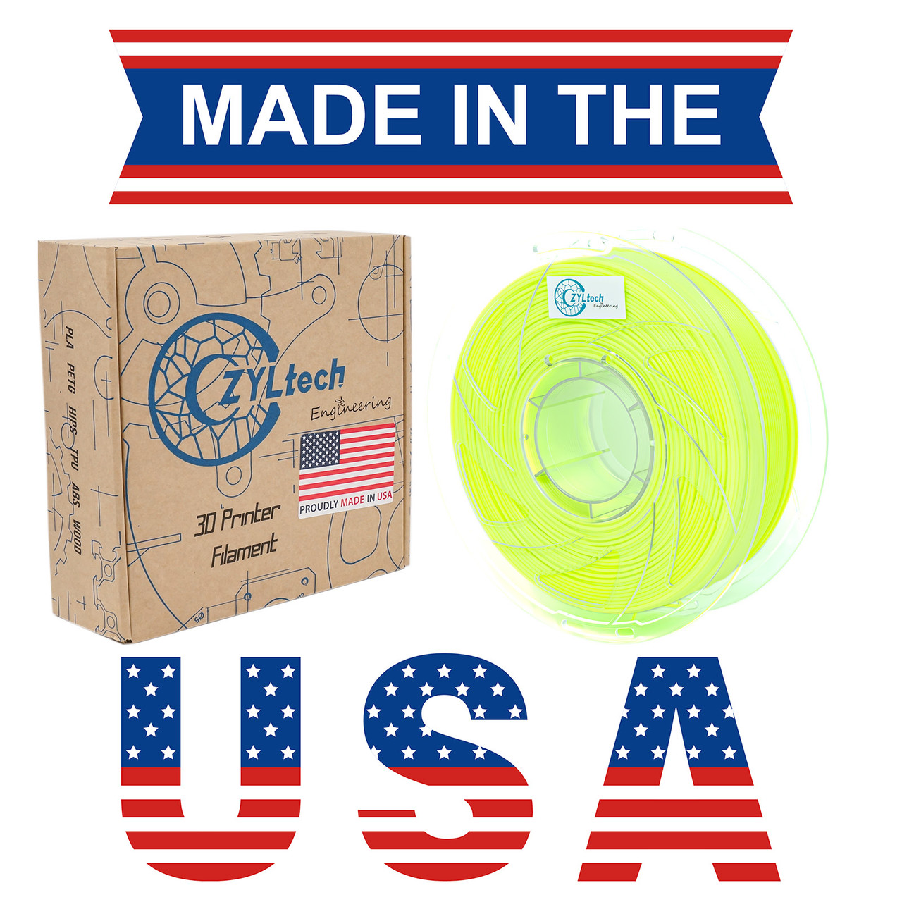 Fluorescent Green PLA