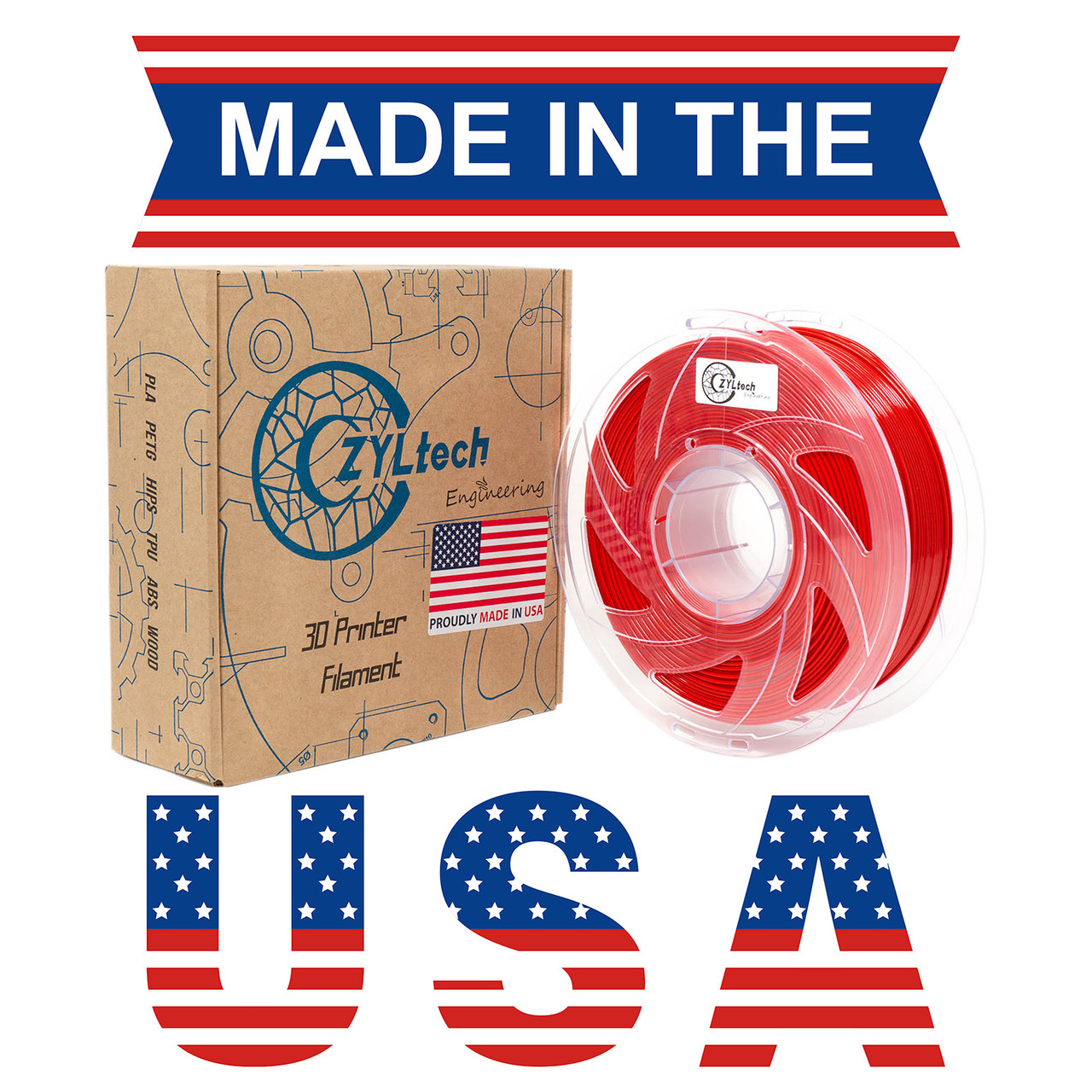 Lipstick Red PLA